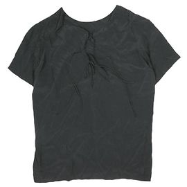 Autre Marque N°21 23SW-G062-5111 Acetate Silk Blouse Black