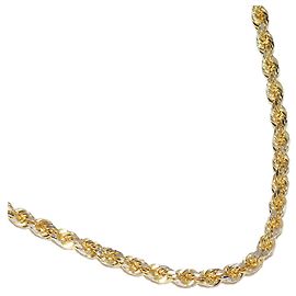 Autre Marque Cadena de collar Au750 Dorado