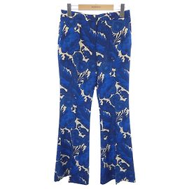 Etro Pants Blue Beige