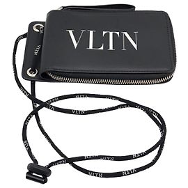 PORTefeuille de cou bi-fold VALENTINO GARAVANI Noir