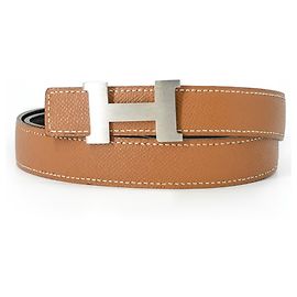 Hermès Mini Constance Bicolor Wendegürtel Braun Schwarz