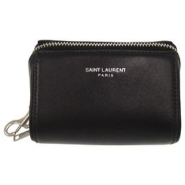 Borsa a spalla in pelle Yves Saint Laurent Nero