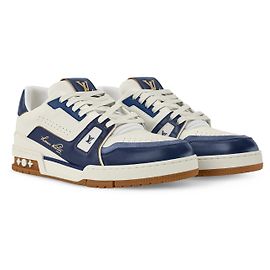 Louis Vuitton LV Trainer Sneakers new Blue