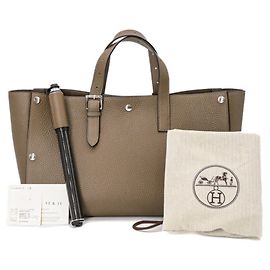 Bolsa Vello Hermès Taupe