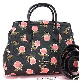 Kate Spade Black Leather Handbag Black