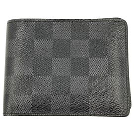 Cartera Slender Louis Vuitton Castaño Negro