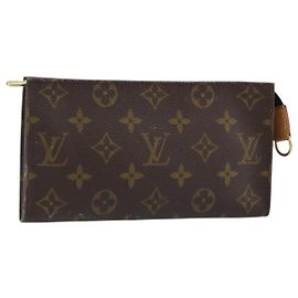 LOUIS VUITTON Monogram Bucket GM Accessory Pouch LV Auth 173759 Monogram