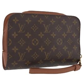 LOUIS VUITTON Monogram Orsay Clutch Bag M51790 LV Auth BA10932 Monogram