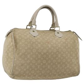 LOUIS VUITTON Bolsa de Mão Monogram Speedy 30 M41526 LV Auth BA11292 Monograma