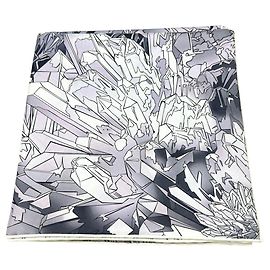 Hermès HERMES Carré 90 La Valle di Cristallo Sciarpa Marrone Porpora