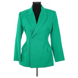Balenciaga Grüner Blazer Grün
