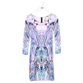 Alexander Mcqueen Vestido azul Azul