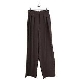 Autre Marque Braune weite Hose Braun