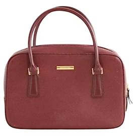 Burberry Bordeaux handbag Dark red