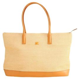 Courreges Stofftasche orange Orange