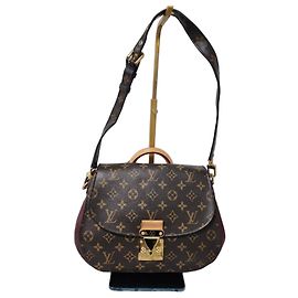 LOUIS VUITTON Sac Eden MM en toile Monogram Bordeaux Marron/Bourgogne Marron