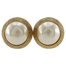 Orecchini vintage Chanel D'oro
