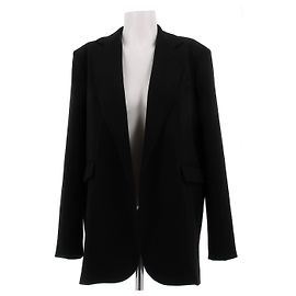 Autre Marque ATELIER LYNA Black Wool Blazer Black