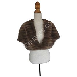 Autre Marque Light mink bolero/short jacket, perfect condition, size 38 to 42 Other