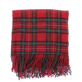 Autre Marque Bufanda roja de cachemira Roja