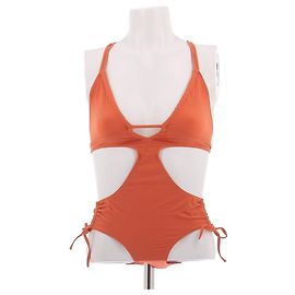 Isabel Marant Maillot de bain 1 pièce franges orange Orange