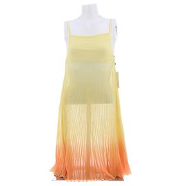 Jacquemus Vestido "Helado" amarelo e laranja Amarelo