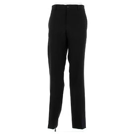 Comme Des Garcons Calça de terno preta em lã Preto