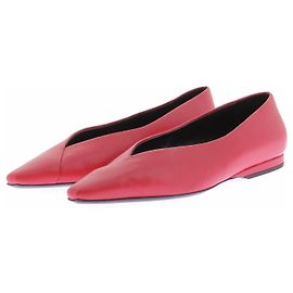 Autre Marque Red leather 'Barsi' ballerinas Red