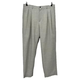 Autre Marque Calça cinza de lã Cinza