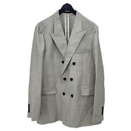 Autre Marque SEASON 1865 Grey Wool Jacket Size 54 Grey