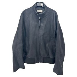 Autre Marque SIMPLE PROJECT Jacke in Lederoptik Schwarz XL Schwarz