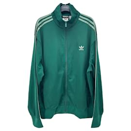 Adidas Green Jacket Polyester L Green