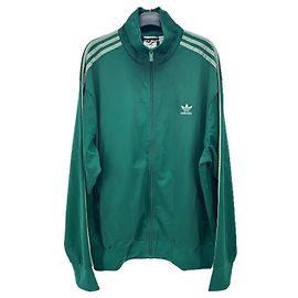 Adidas Jacke grün Polyester L Grün