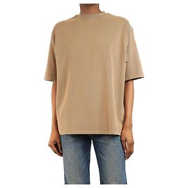 Acne T-shirt marrone sbiadito - taglia XS Marrone