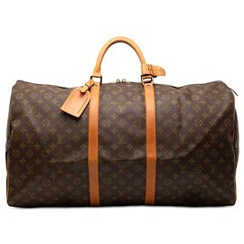Louis Vuitton Brown Monogram Keepall 60 Brown