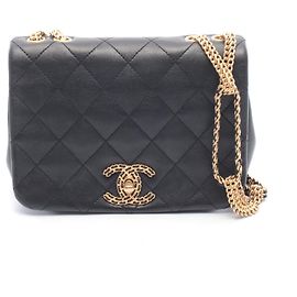 Borsa a Spalla Matelassé Chanel 19 Dixneuf Nero