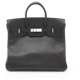 Borsa Hermès Haut à Courroies 32 Nero