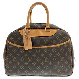 Sac à main Vanity Bowling Monogram Louis Vuitton Marron