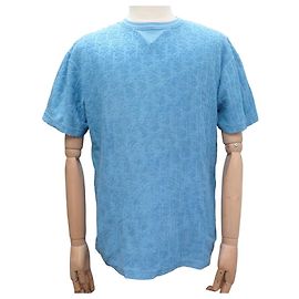 NEUF TSHIRT DIOR MONOGRAMME OBLIQUE COUPE RELAX 113J692A0614 S 46 BLEU TOP Bleu