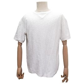 TSHIRT DIOR MONOGRAMME OBLIQUE COUPE RELAX 113J692A0614 M 50 BLANC TOP Blanc