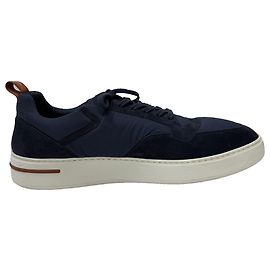 Baskets Newport Loro Piana en polyester bleu marine Bleu Bleu Marine