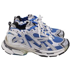 Baskets Runner Balenciaga en Polyuréthane Bleu Multicolore