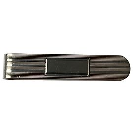 Tiffany & Co Clip de corbata Engine Turn para hombres Tiffany, Plata