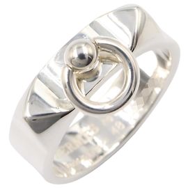 Hermès Collier de Chien Ring, Sterlingsilber, Damen Schmuck Silber