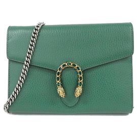 Cartera de cadena Gucci DIONYSUS CAOGX Verde