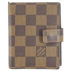 Louis Vuitton Damier Agenda Mini Organizer Brown