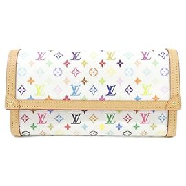Portafoglio Sarah Louis Vuitton Multicolore (LV X) Rosa