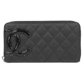 Chanel Cambon Line Wallet Black