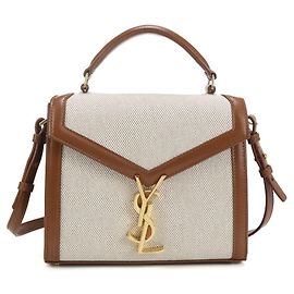Borsa Cassandra SAINT LAURENT, , Donna, Avorio Crudo