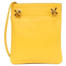 Sac Aline Mini Hermès Jaune